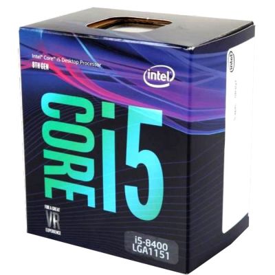 Лот: 17120200. Фото: 1. Процессор intel i5-8400 6 ядер... Процессоры