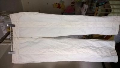 Лот: 5616002. Фото: 1. брюки белые тонкие Sela 52р повторно. Брюки, шорты