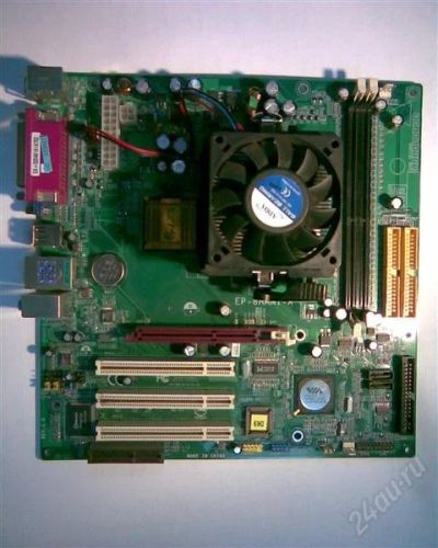 Лот: 884992. Фото: 1. Материнская плата EPoX EP-8HMMI-A... Материнские платы