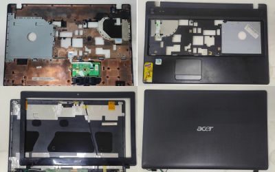 Лот: 20588643. Фото: 1. Ноутбук Acer Aspire 5552G в разборе. Ноутбуки