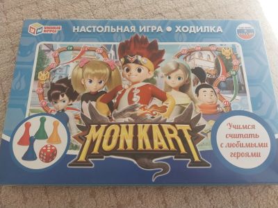 Лот: 22388033. Фото: 1. Настольная игра Monkart. Детские настольные игры