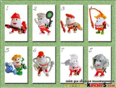 Лот: 8048111. Фото: 1. Киндерино 5 киндер сюрприз. Игрушки