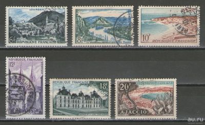 Лот: 16609501. Фото: 1. 1954 год. Франция. Полная серия... Марки