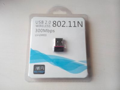 Лот: 12535444. Фото: 1. Wifi адаптер 300 Mbps USB. WiFi, Bluetooth адаптеры