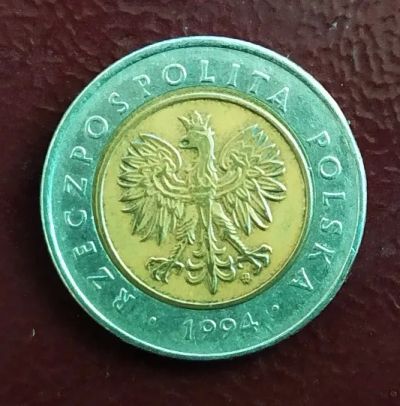 Лот: 19362615. Фото: 1. Польша 5 злотых 1994 БиМ. Европа