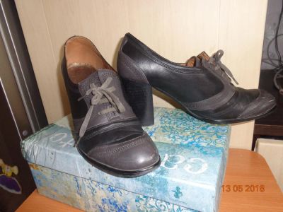 Лот: 11508901. Фото: 1. Туфли Cavaletto, кожаные, 38 размер. Туфли