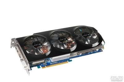 Лот: 8535818. Фото: 1. Видеокарта Gigabyte HD 7970 3GB... Видеокарты