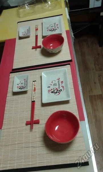 Лот: 5733664. Фото: 1. Набор посуды для суши. Сервизы, наборы посуды