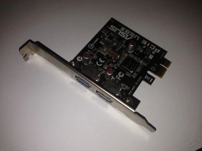 Лот: 5719010. Фото: 1. Контроллер Asus PCI-E USB 3.0. Платы расширения, контроллеры, доп. порты