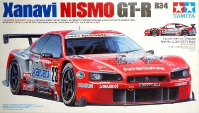 Лот: 10658776. Фото: 1. Tamiya Xanavi Nismo GT-R r34... Автомоделизм
