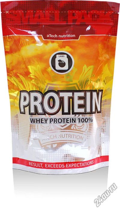 Лот: 6421071. Фото: 1. Протеин Whey Protein 100% от aTech... Спортивное питание, витамины