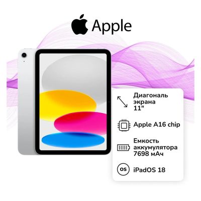 Лот: 25629121. Фото: 1. Планшет Apple iPad 11 2025 Wi-Fi... Планшеты