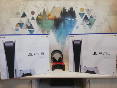 Лот: 19815978. Фото: 1. Sony PlayStation 5 с дисководом... Игровые приставки, консоли
