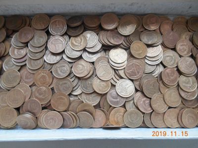Лот: 15022289. Фото: 1. 1 коп ссср 500 шт лотом - 150... Россия и СССР 1917-1991 года
