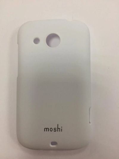 Лот: 10537597. Фото: 1. Чехол HTC Desire C Пластик Белый... Чехлы, бамперы