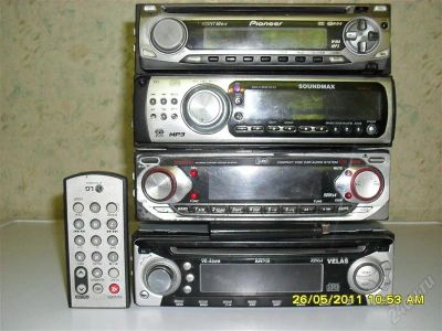 Лот: 988113. Фото: 1. 3 mp3 одним лотом. Автомагнитолы