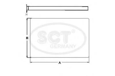 Лот: 18583709. Фото: 1. Фильтр для салона scgermany SA1235... Расходные материалы