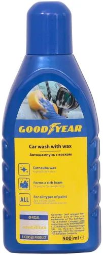 Лот: 24526221. Фото: 1. Автошампунь Goodyear 0,5 л (GY000801... Средства по уходу