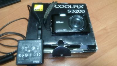 Лот: 9654402. Фото: 1. Nikon coolpix s3200 (1457). Цифровые компактные