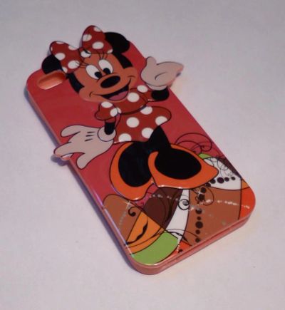 Лот: 4269515. Фото: 1. Накладка силиконовая Minnie Mouse... Чехлы, бамперы