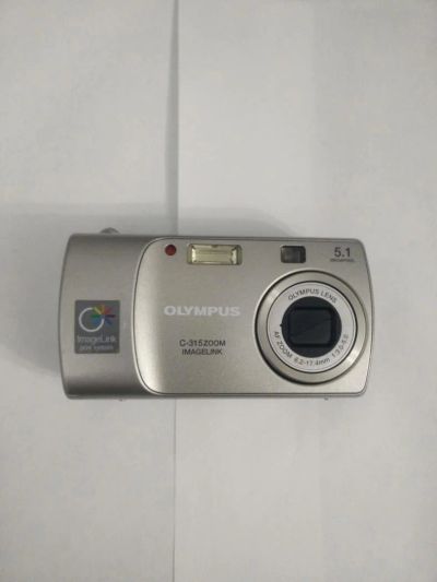 Лот: 10949588. Фото: 1. фотоаппарат Olympus c-315 zoom... Цифровые компактные