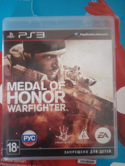 Лот: 5301877. Фото: 1. Игра для PS3 Medal of honor warfighter. Игры для консолей