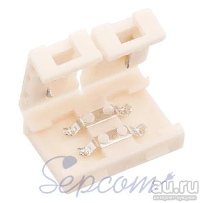 Лот: 12837542. Фото: 1. Коннектор для ленты SMD3528 без... Кабельные наконечники, клеммы, соединители