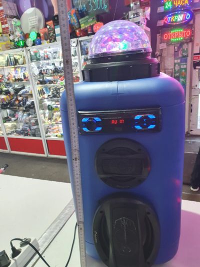 Лот: 15276178. Фото: 1. колонка 60W с 2 динамиками Pioneer... Портативные, беспроводные колонки