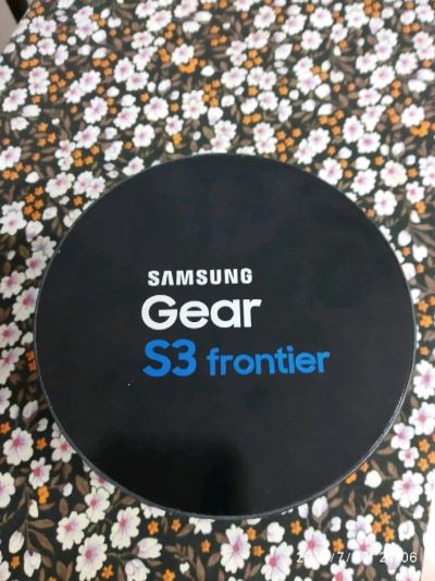Лот: 14279585. Фото: 1. Умные часы Samsung gear s3 frontier. Смарт-часы, фитнес-браслеты, аксессуары