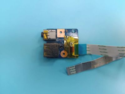 Лот: 23539776. Фото: 1. Б/У плата с разъемами USB, Audio... Платы расширения, контроллеры, доп. порты