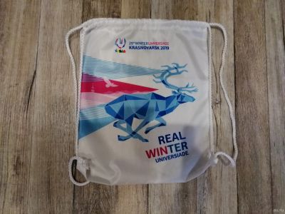 Лот: 13342110. Фото: 1. Сумка для сменки. Универсиада... Сумки