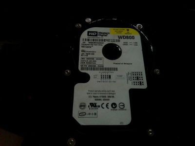 Лот: 7890150. Фото: 1. WD800BB 80Gb IDE 3,5". Жёсткие диски (HDD)