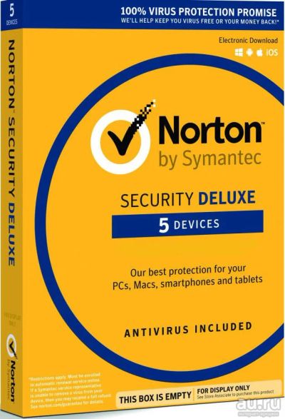 Лот: 5547499. Фото: 1. Антивирус Norton Security Deluxe... Системные