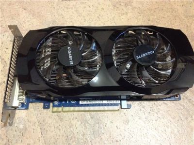 Лот: 3264139. Фото: 1. Видеокарта Gigabyte GTX 460SE... Видеокарты