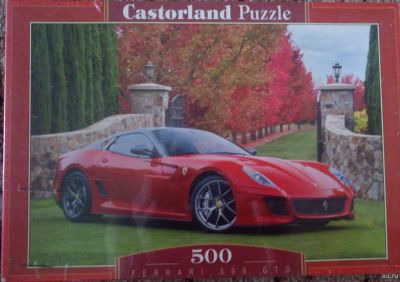 Лот: 17904774. Фото: 1. пазлы Ferrari 599 GTO (500 деталей... Пазлы