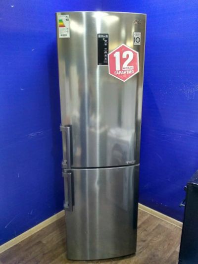 Лот: 11908192. Фото: 1. Холодильник lg ga-m549 zmqz(01068188... Холодильники, морозильные камеры