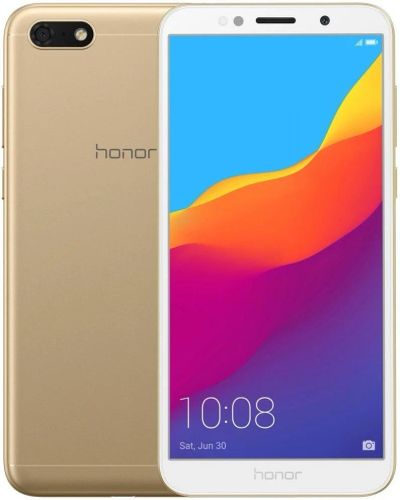 Лот: 12114275. Фото: 1. Смартфон 5.45" Honor 7A 16Gb Золотой... Смартфоны