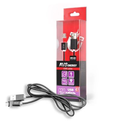 Лот: 20584119. Фото: 1. Кабель AVS micro USB(1м) магнитный... Электроприборы для автомобиля