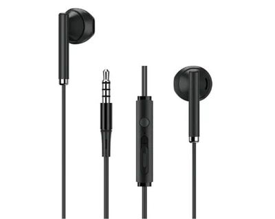 Лот: 20888724. Фото: 1. Наушники WiWu Earbuds EB312 черные. Наушники, гарнитуры