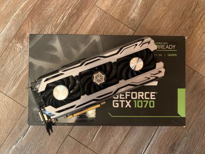Лот: 19199674. Фото: 1. Видеокарта Inno3D GeForce GTX... Видеокарты