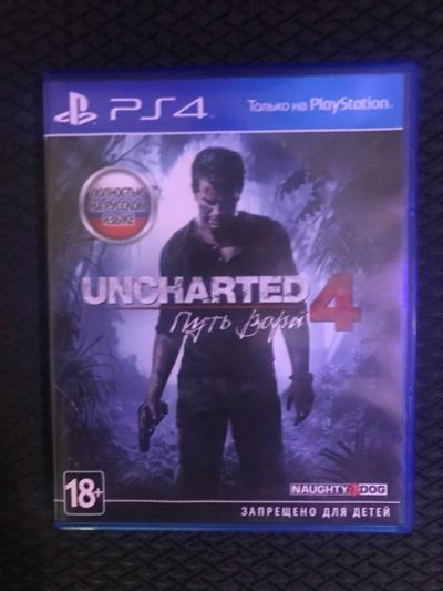 Лот: 11493412. Фото: 1. Игра на PS4 Uncharted 4 Путь вора... Игры для консолей
