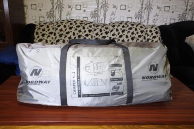 Лот: 7962896. Фото: 1. Палатка NordWay 6-местная. Палатки, тенты