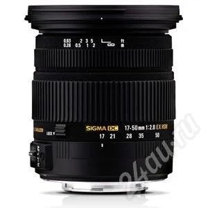 Лот: 575637. Фото: 1. Объектив Sigma 17-50mm F2.8 EX... Светофильтры
