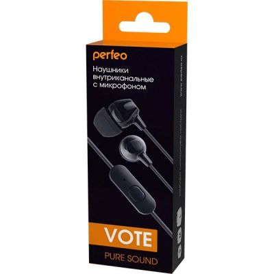 Лот: 14980567. Фото: 1. Гарнитура Perfeo VOTE с микрофоном. Красноярск