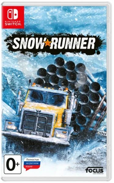 Лот: 18668510. Фото: 1. SnowRunner . Лицензионный картридж... Игры для консолей