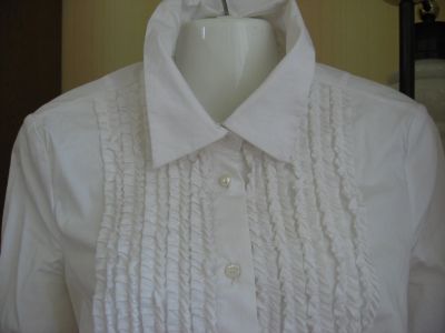 Лот: 12018229. Фото: 1. белая нарядная блузка Zolla р... Школьная форма