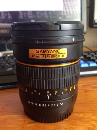 Лот: 5644542. Фото: 1. Samyang 85 1.4 Aspherical мануальный... Объективы
