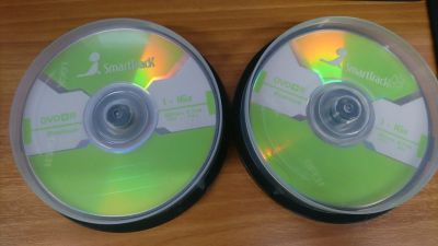 Лот: 15323915. Фото: 1. 1лотом DVD-R диск для записи... CD, DVD, BluRay