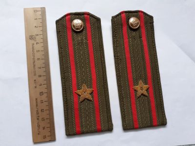 Лот: 20755199. Фото: 1. погоны Майора,из СССР,звезда вышита... Нашивки, шевроны, погоны