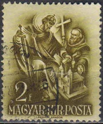 Лот: 25189815. Фото: 1. 1938. Венгрия. 900-летие со дня... Марки